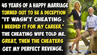 45 years of a happy marriage turned out to be a deception quotIt wasnt cheating  I needed it for my [upl. by Enttirb]