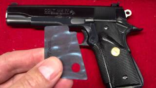 COLT MK IV SERIES 80 GOVT MODEL 1911 [upl. by Jennette]