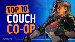 Top 10 Best Couch CoOp Games on PS4 [upl. by Eenej]