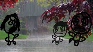 The Trench Family  Mom catches dad and son washing dog outside in the rain Animation [upl. by Stedman]