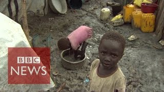 South Sudan food crisis  in 60 seconds [upl. by Enilrad]