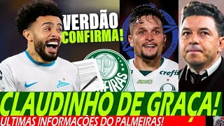 Próxima contratação do Palmeiras Claudinho na troca pro Artur Destaque anunciado Acerto do ano [upl. by Kcirrem806]