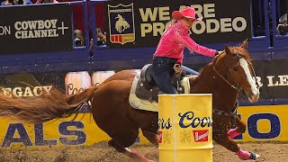 NFR BARREL RACING 2023 ROUND 4 [upl. by Acirret]