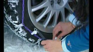 Weissenfels Weisstech snow chains [upl. by Htebirol]