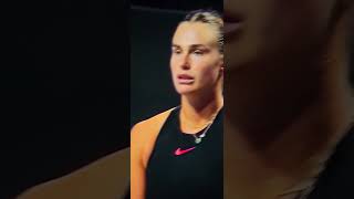 Aryna Sabalenka y las emociones Round Robin WTA Finals Riyadh 2024 [upl. by Eanram]