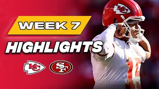 Kansas City Chiefs at San Francisco 49ers  MUST SEE Week 7 Highlights [upl. by Naimed500]