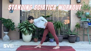 Best Standing Sciatica Stretches [upl. by Newell143]