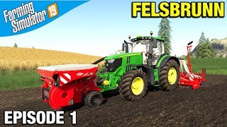 Farming Simulator 19 Timelapse  Felsbrunn FS19 Episode 1 [upl. by Ydissac193]