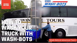 BITIMEC WashBots 626 EZ Instructional Bus wash Demo [upl. by Grindle]