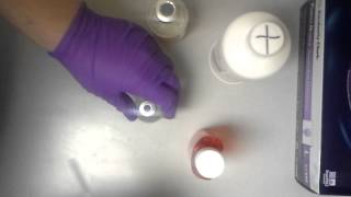 Vancomycin Solution Compound Part 1 [upl. by Doownyl]