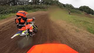 Mildenhall mx kids track KTM mini 4 years old [upl. by Aronel963]