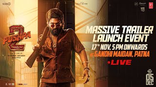 Pushpa 2  The Rule Massive Trailer Launch Event LIVE  Allu Arjun  Sukumar  Rashmika  DSP [upl. by Mailiw905]