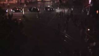 Amsterdam webcam Holland beats Uruguay celebration [upl. by Lockwood22]