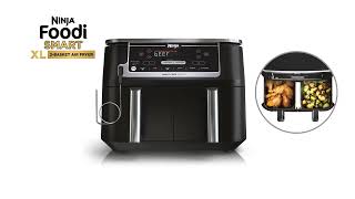 Ninja Foodi 6 in 1 Smart 10 qt 2 Basket Air Fryer [upl. by Aicats]