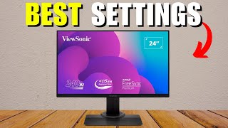 Viewsonic xg2431 best setting [upl. by Anuahsar954]