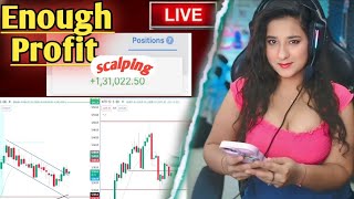 Intraday trading  Nifty 50 amp Nifty Bank Live Trading strategies Trading Phycology booked profit [upl. by Ayoral]