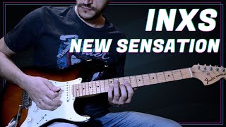 INXS  New Sensation  Guitar Cover [upl. by Chaffinch]