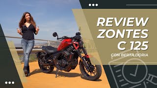 ZONTES C125 Review 🔥 La Moto CUSTOM Futurista y Rebelde que Necesitas Ver🤙🏻 [upl. by Oster]