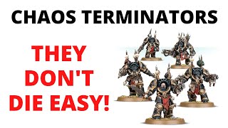 Chaos Terminators Review  The STRONGEST Chaos Elites in the Codex [upl. by Nawed983]