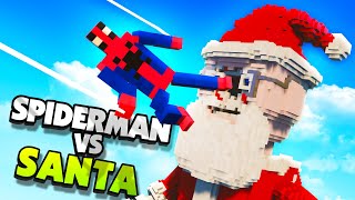 SPIDERMAN VS SANTA To Save The World  Teardown Mods Gameplay [upl. by Sybley]