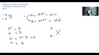 Cuántos protones electrones y neutrones tiene un átomo [upl. by Layor]