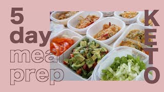 Keto Meal Prep 12001300 caloriesday [upl. by Eiaj247]