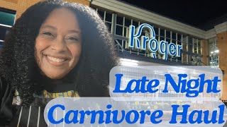 Kroger Carnivore Mini Shopping Haul Family of 4🛒 [upl. by Ariaj]