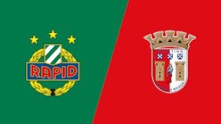 Rapid Wien vs Sporting Braga  UEFA Europa Conference League 2425 at Allianz Stadion 4K  FC24 [upl. by Ijnek]