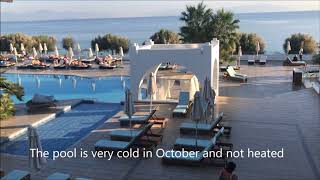 TUI Sensimar Oceanis Beach amp Spa Review in Psalidi KOS GREECE [upl. by Esbensen45]