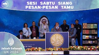 Sambutan Para TokohPejabat  Sesi Ketiga  Jalsah Salanah UK 2024 [upl. by Asirrak]