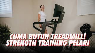 GAMPANG BANGET 6 GERAKAN STRENGTH TRAINING PELARI CUKUP PAKAI TREADMILL  Follow Along with dr Ria [upl. by Sixela]