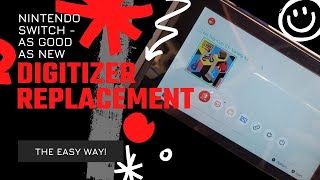 Nintendo Switch Digitizer Repair and Replacement  GetRefurbed [upl. by Drain]