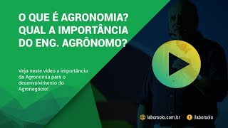 🌱 O que é Agronomia Qual a importância dela para o Agronegócio [upl. by Neehahs]