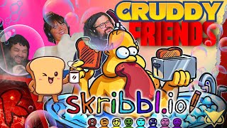 Skribblio Funny Moments  Were Pretty Cruddy Friends  VanossGaming  RENEGADES REACT [upl. by Aerdno73]