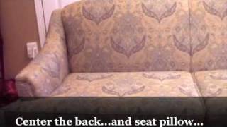 Learn How to Upholster  Match your patterns [upl. by Ayhdiv]