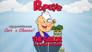 POPEYE THE SAILOR MAN COMPILATION Popeye Bluto and more HD 1080p [upl. by Sisto]