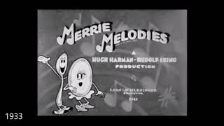 Openings and Closings Merrie Melodies 1931  1969 [upl. by Ebba]