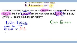 Over vs Under Estimate Sum and Difference of Fractions [upl. by Eastman908]