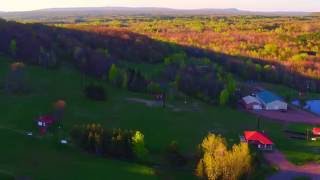 Flying to Mount Zion  Ironwood Michigan [upl. by Mccowyn]