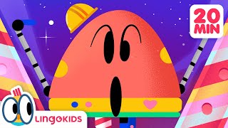 HARDER BETTER FASTER STRONGER 🏗️🎶 More Songs for Kids  Lingokids [upl. by Akselav]