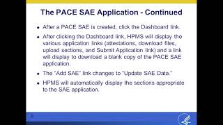 HPMS PACE Application Training [upl. by Assinna]