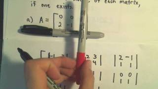 Finding the Inverse of a 3 x 3 Matrix using Determinants and Cofactors  Example 1 [upl. by Hugo]