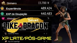 Farm de XP LatePÃ³sgame  Yakuza Like a Dragon [upl. by Harrad]