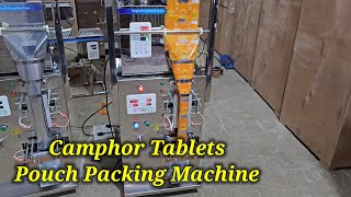 Camphor Tablets Packing Machine  Camphor Packing Machine  Kapoor Packing Machine  FZL135 [upl. by Carter]