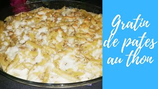 Gratin de pates au thon [upl. by Burchett]