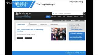 Online Twitter Training  Everything you need to know about Hashtags in 30ish minutes [upl. by Astrid]