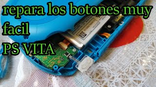 reparar botones de ps vita facil [upl. by Akinet]