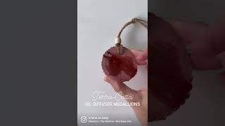 DIY Terra Cotta Clay Oil Diffuser Ornaments slowliving diy shorts diychristmasdecoration [upl. by Claudianus]