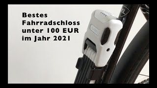 Testsieger Fahrradschloss 2021  ABUS Bordo 6000 A [upl. by Chuipek]