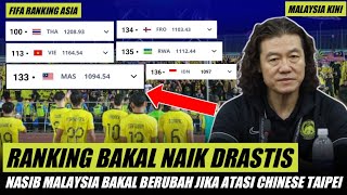 🔴Ranking Naik Drastis Nasib Malaysia Bakal Berubah Jika Atasi Chinese Taipei [upl. by Gnivri]